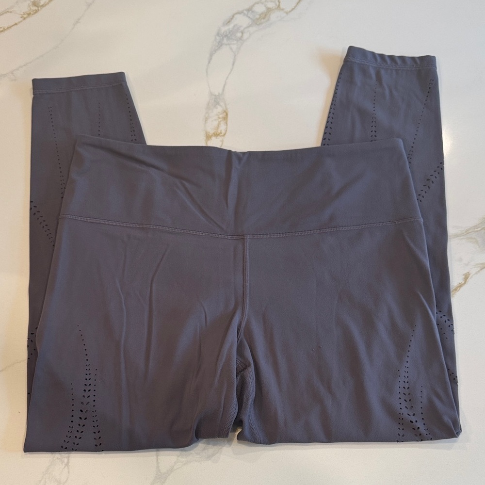 Athleta Elation Lasercut High-Waisted Leggings